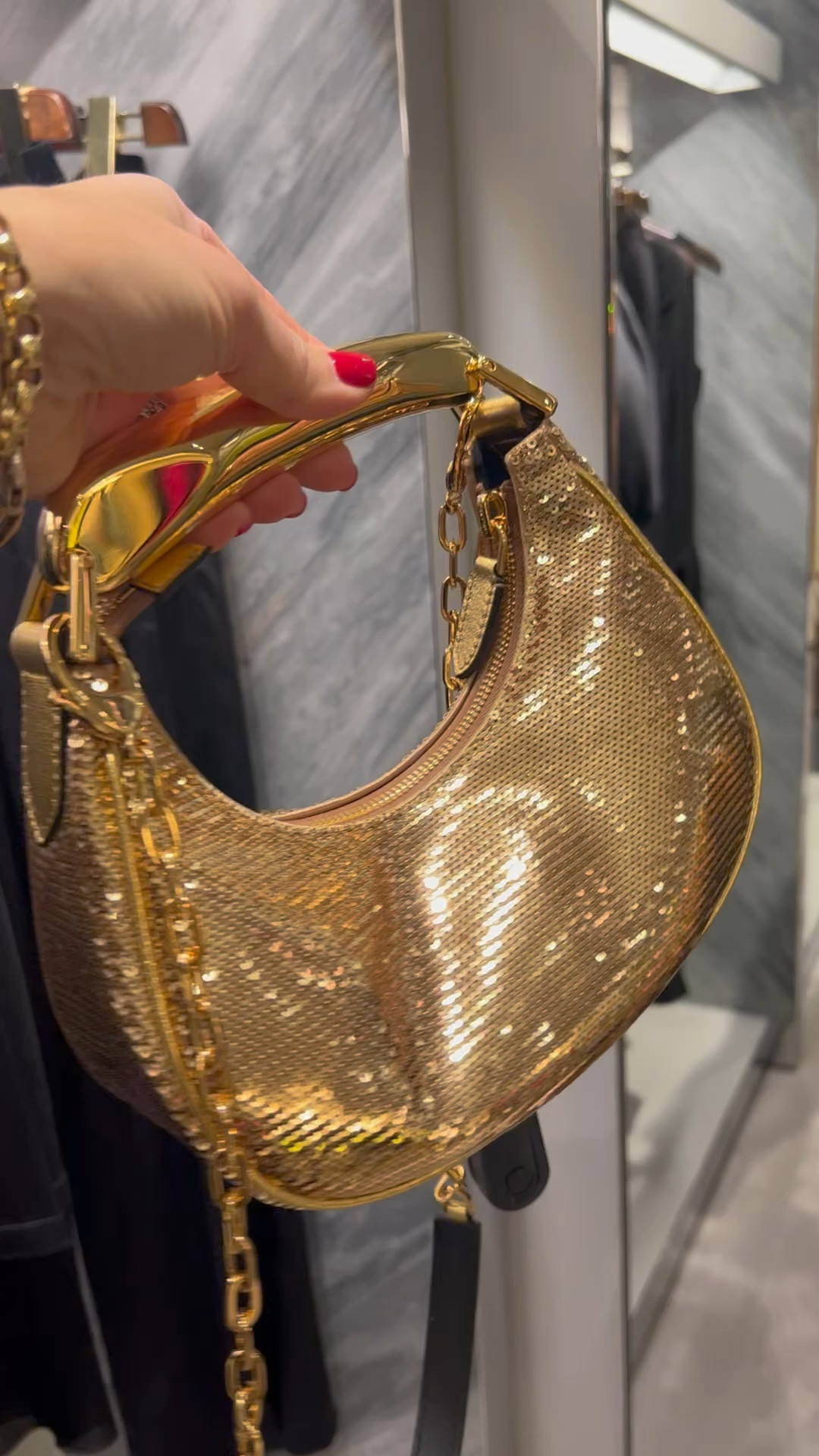 Glitter is not just for the holidays! Spring is filled with glam and glitter bags . Some of my favorites are listed here 🤎

#LTKstyletip #LTKitbag #LTKFind