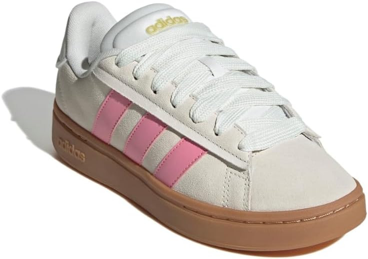 adidas Womens Grand Court Alpha Sneakers Shoes Casual - Beige | Amazon (US)