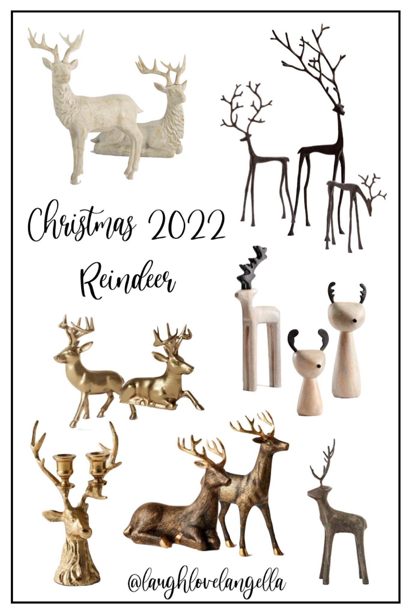 Reindeer round up 🤍

#LTKhome #LTKHoliday #LTKSeasonal