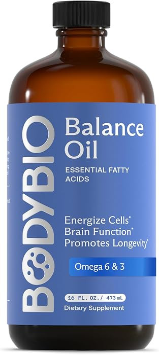 BodyBio Balance Oil - Essential Fatty Acids for Brain, Skin, & Mood | Amazon (US)