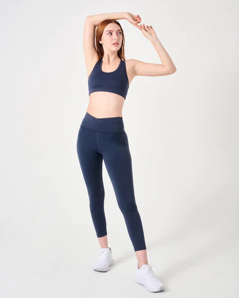 High Waist Sculpt Legging- Navy- FINAL SALE | The Sculpt Society