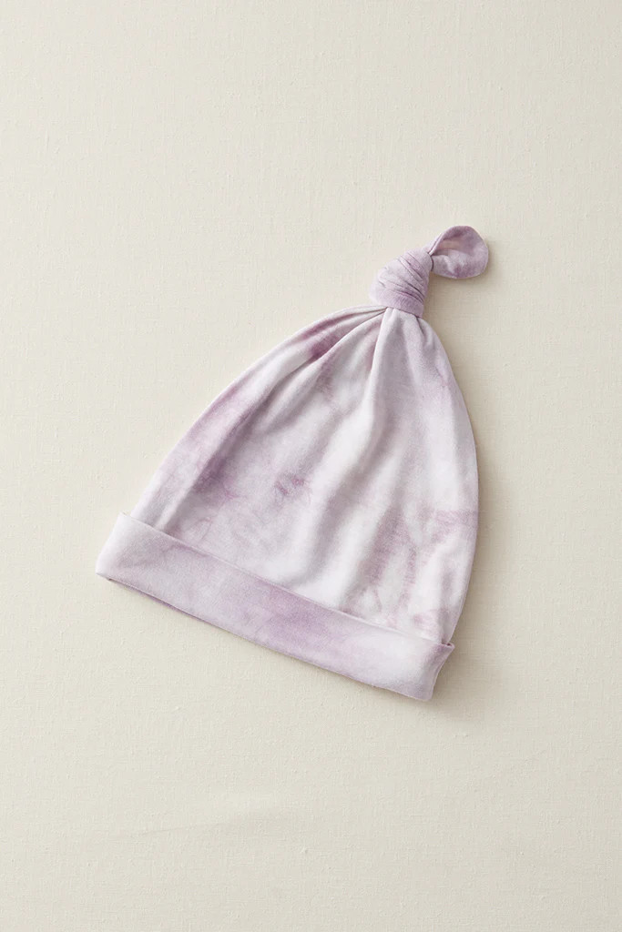 KNOTTED HAT - Lilac Mist | Solly Baby
