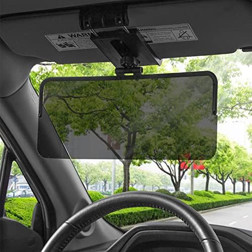 lebogner Curved Sun Visor for Car, Polarized See-Through Clip On Adjustable Visor Extender Sun Bl... | Amazon (US)