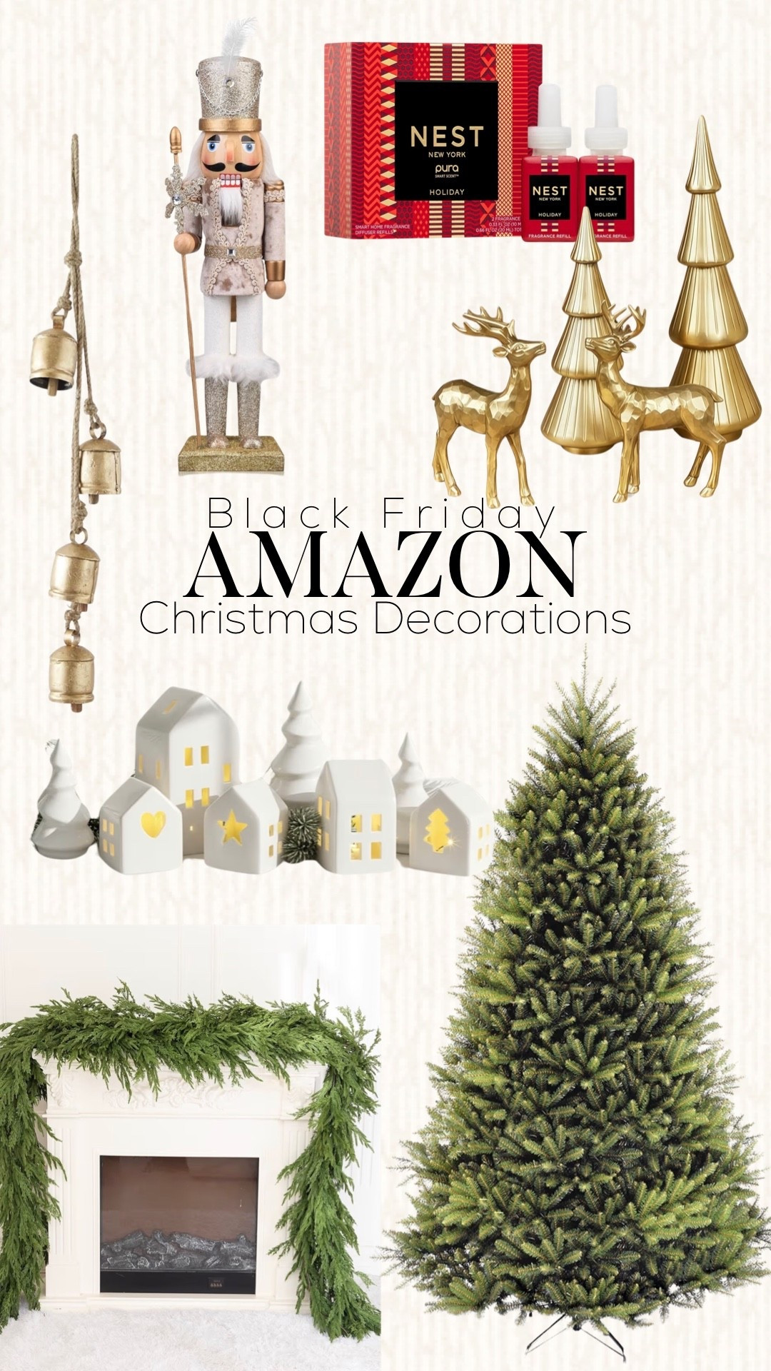 Black Friday Christmas decorations 🎄✨

@amazon #ad #founditonamazon #amazonfind #Christmas 

#LTKHoliday #LTKHome #LTKGiftGuide