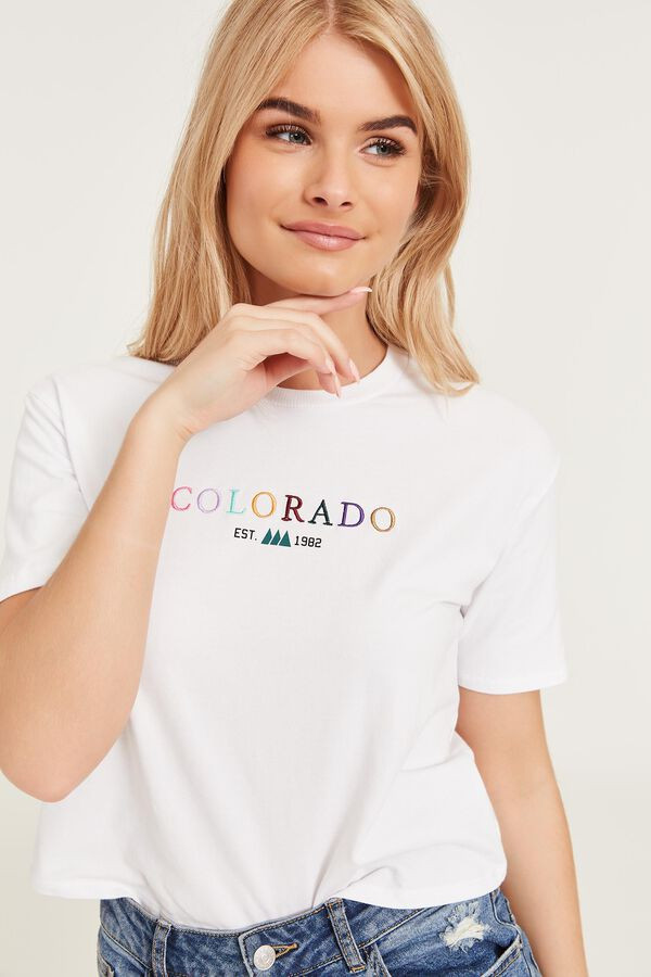 Cropped Colorado Tee | Ardene