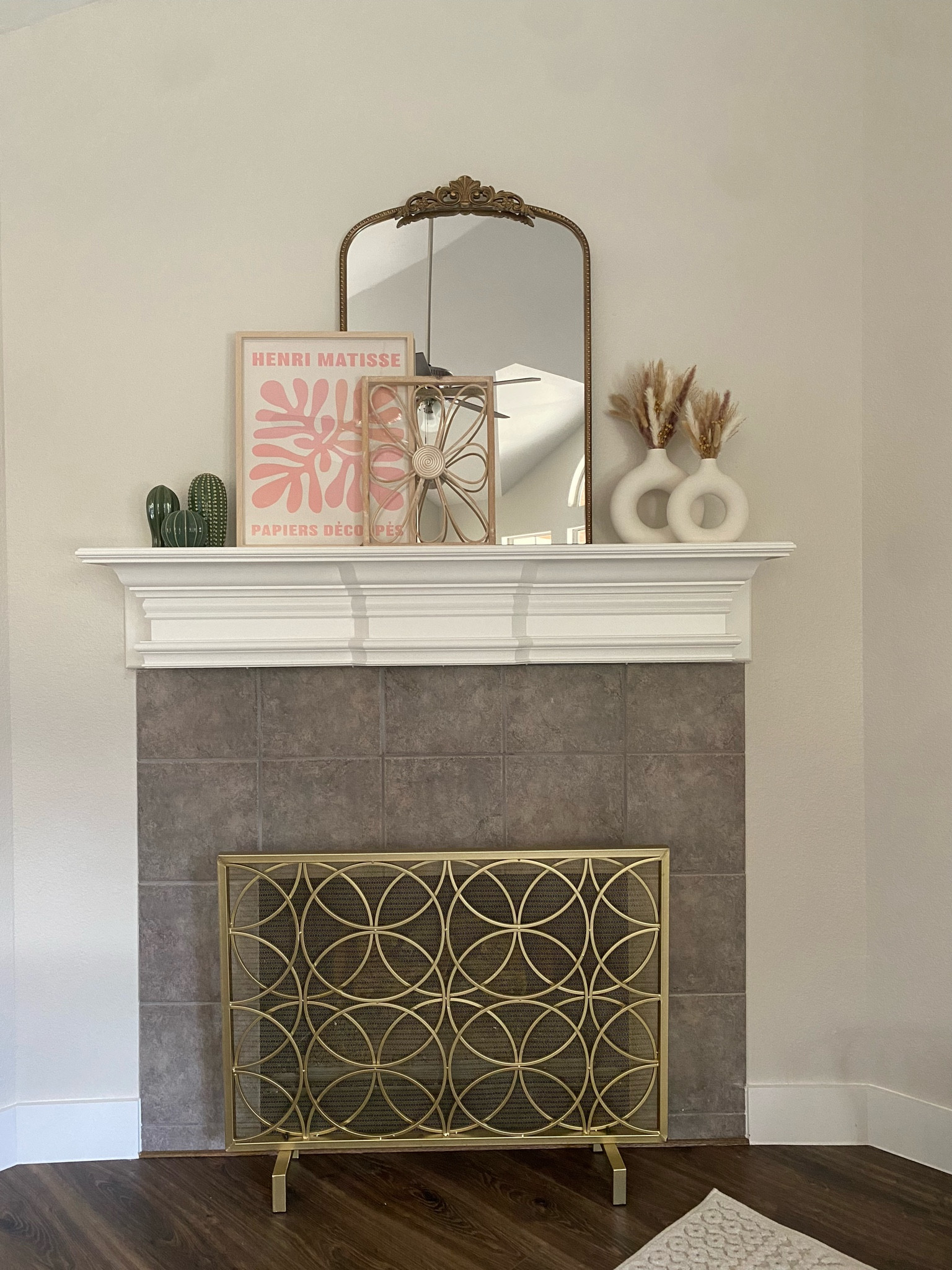 A few new additions to my mantle decor😊🤍 

#LTKsalealert #LTKGiftGuide #LTKhome