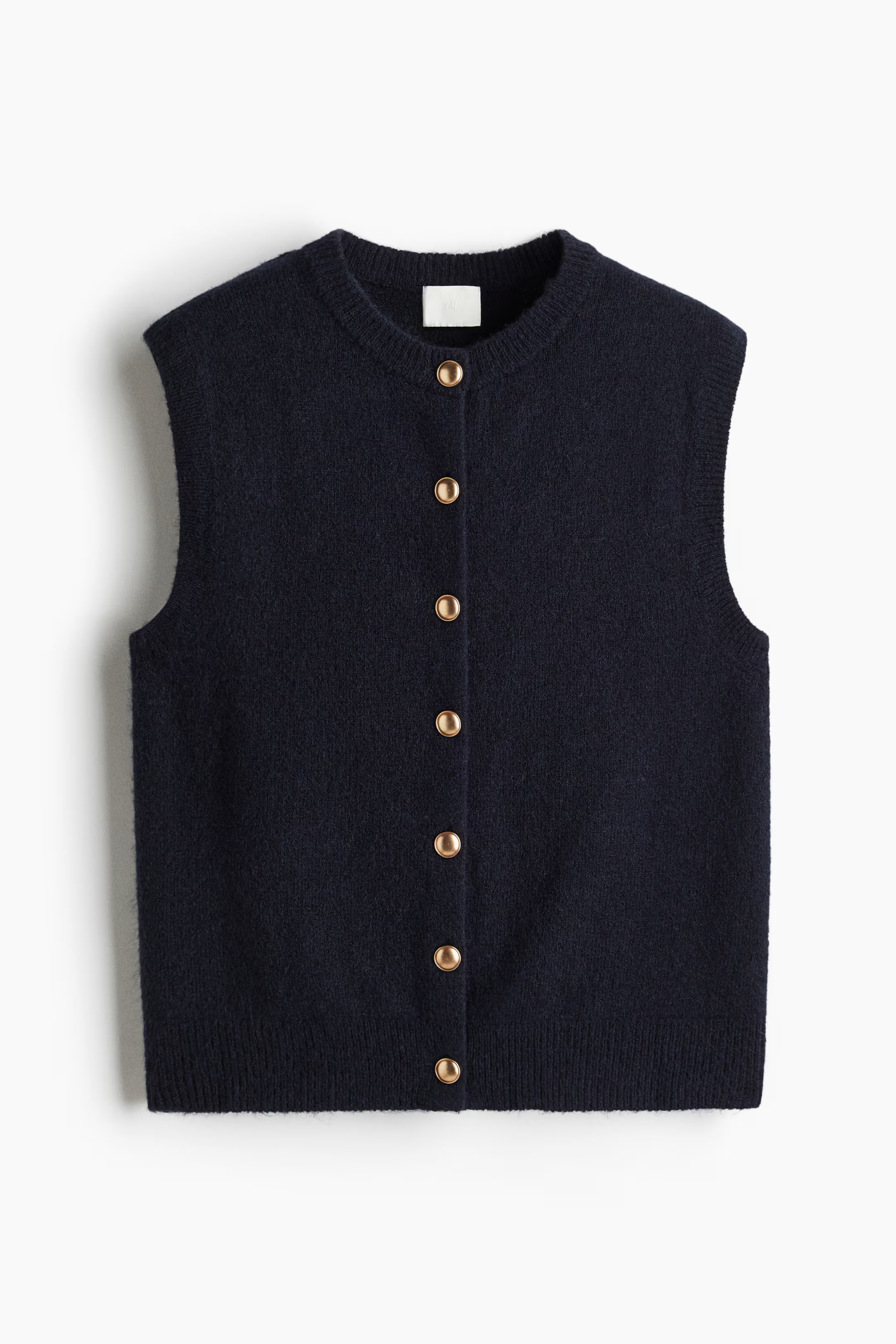 Fine-knit waistcoat | H&M (UK, MY, IN, SG, PH, TW, HK)