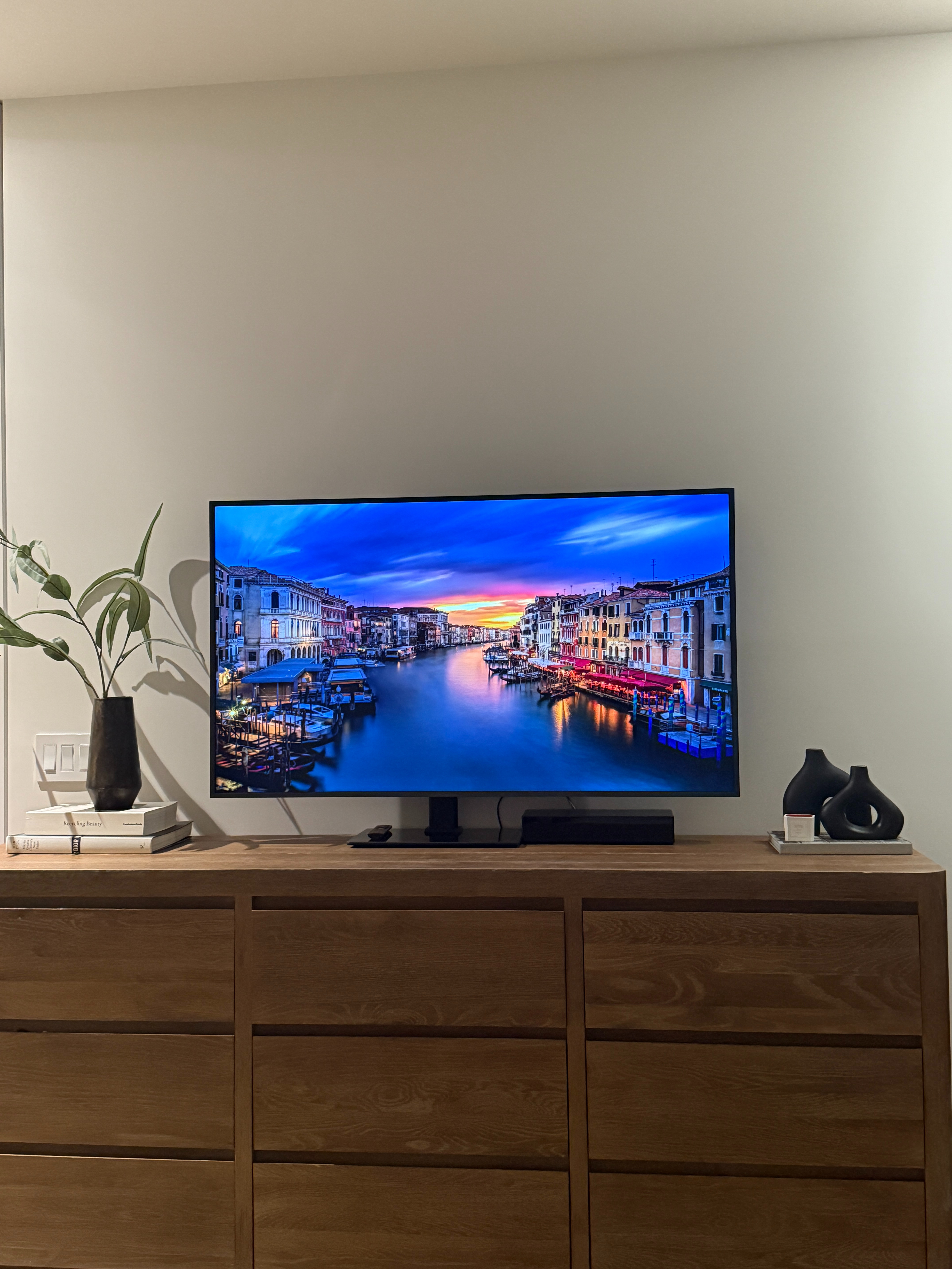 My tv doubles as art - the Samsung Frame is so chic. You won't want any other tv after this.  

 #LTKHome #LTKSaleAlert #LTKStyleTip