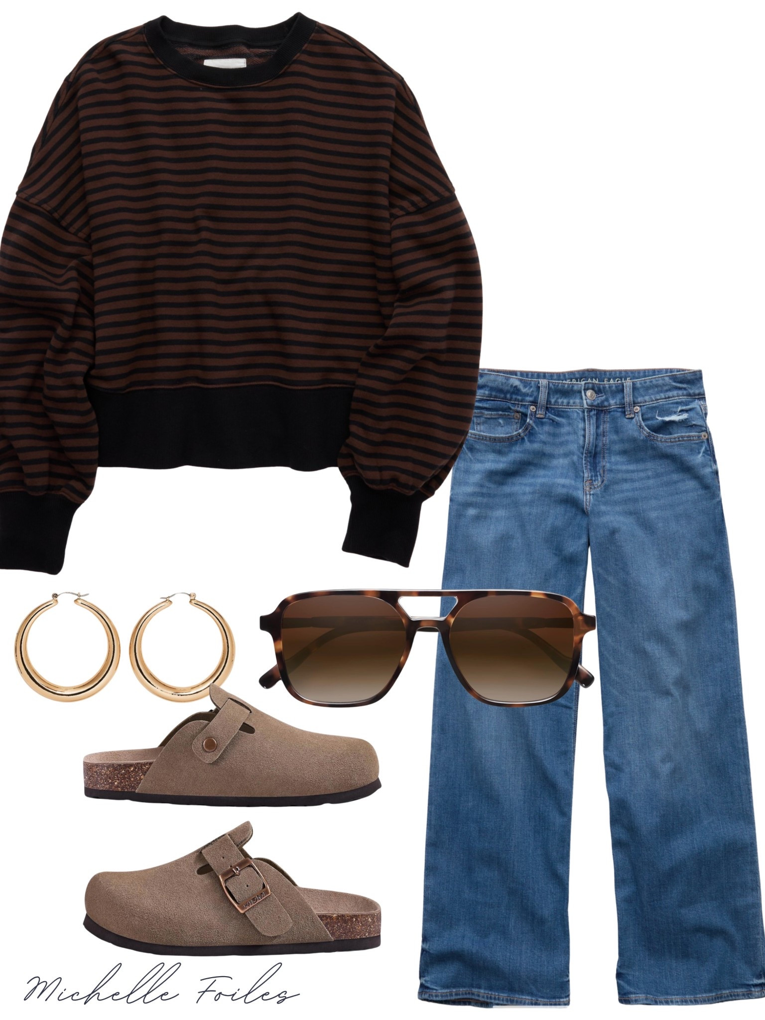 Jeans and a cozy sweater… the unofficial uniform of fall 🍂 Keeping it classic, comfy, and easy to mix and match. Everything’s linked!
@aerie
@americaneagle

#FallStyle #LTKFall #SweaterWeather #LTKOutfit #CasualFallLook #LTKSeasonalStyle #FallFashionFinds 
#FallWardrobe #CozyFallVibes #LTKUnder100

#LTKFindsUnder50 #LTKStyleTip #LTKSeasonal