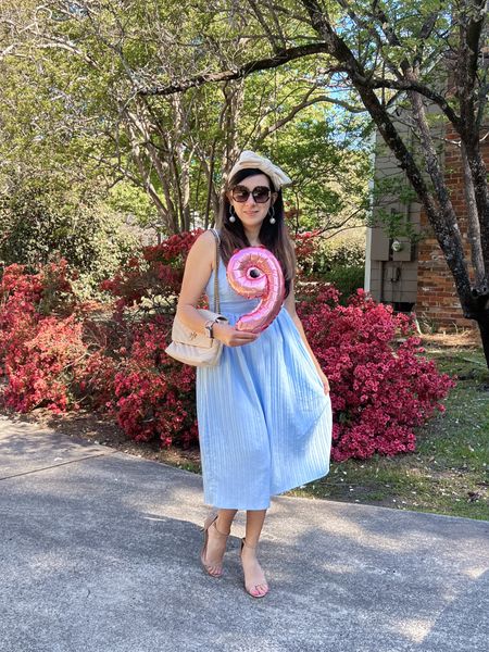 Nine years of blogging!! I am almost to ten! Y'all I am so late with this post. I actually hit 9 yrs on 30 March
This blue dress for spring is perfect for any celebration… princess vibes 💙 get details here! 
 BrandiKimberlyStyle 

#LTKover40 #LTKstyletip