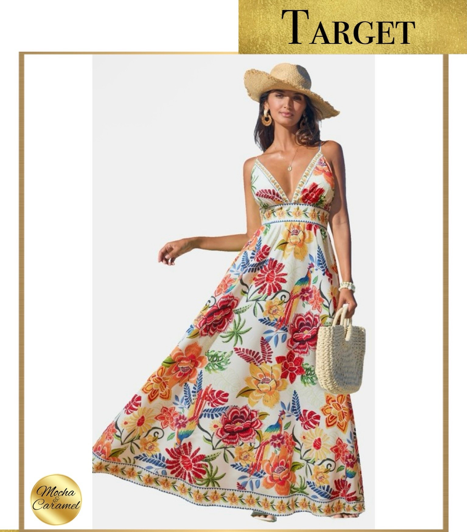 Target • Cupshe Vibrant Floral Print Maxi Dress

#LTKTravel #LTKMidsize #LTKootd