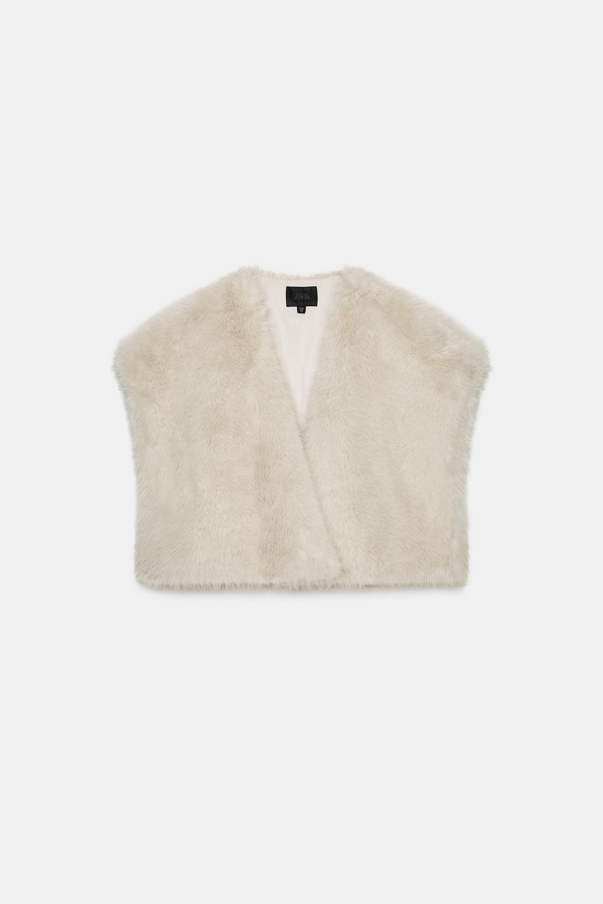 FAUX FUR VEST | Zara US
