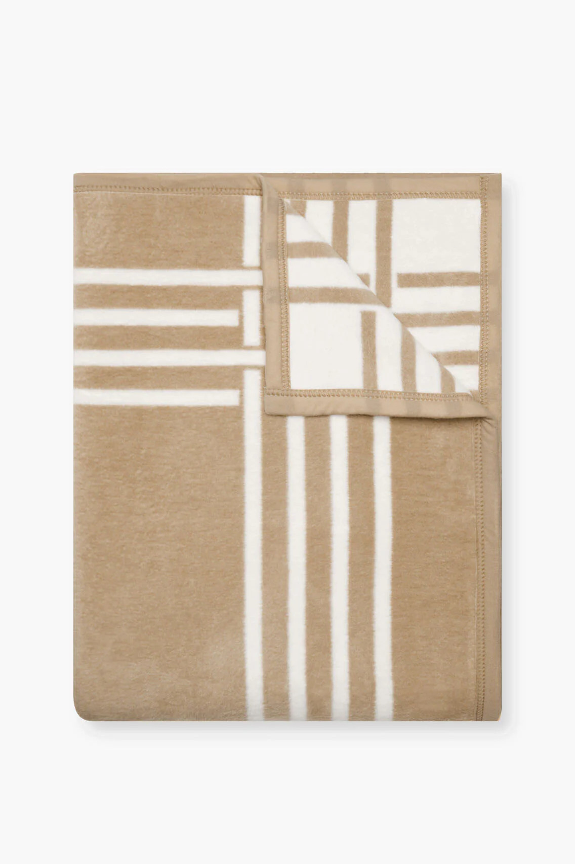 Camel Basketweave Blanket | Tuckernuck (US)