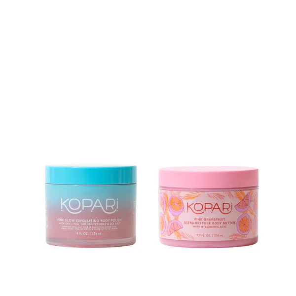 GLOWING GRAPEFRUIT BODY CARE DUO | Kopari