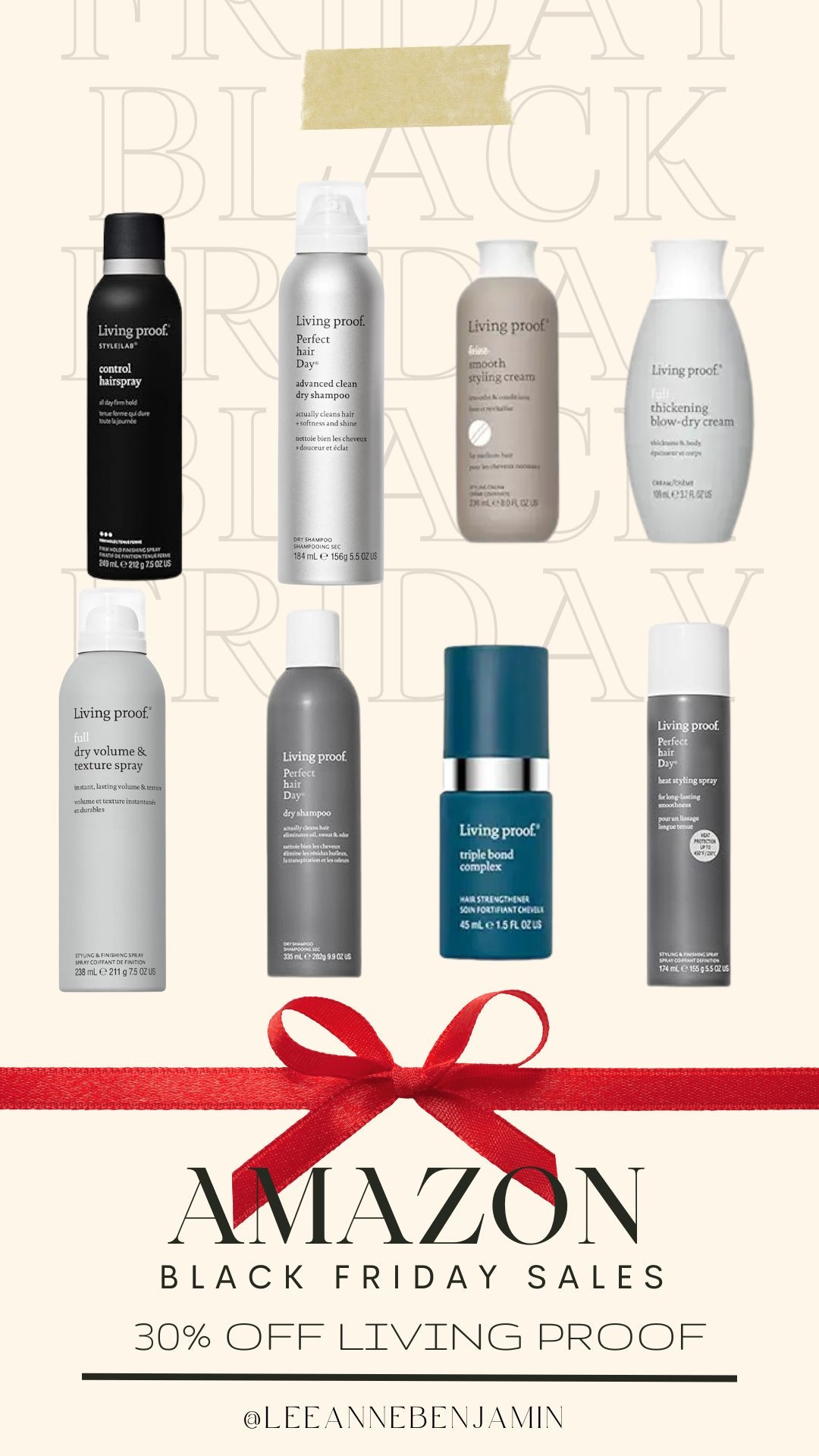 30% off living proof! 

#LTKGiftGuide #LTKSaleAlert #LTKCyberWeek