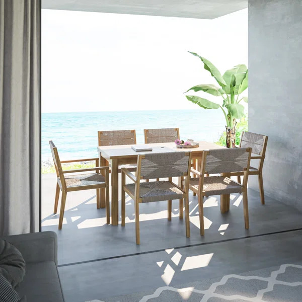 Rectangular 6 - Person 59.5'' Long Dining Set | Wayfair North America