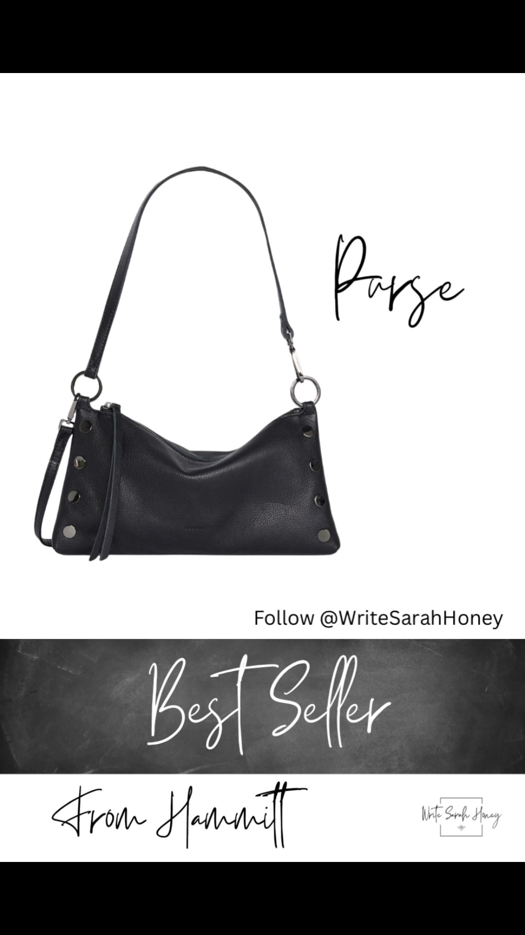 Best Seller this week!  My favorite! Classics, chic and at an AMAZINGprice point for a high quality bag.
Tap to shop your nextstaple & follow @WriteSarahHoney for more finds!
#PurseEdit #BagSeason #Obsessed #ShopTheLook #DailyOutfits #StyleInspo #SpringStyle #LTKSpringSale @hammitt

#LTKSaleAlert #LTKootd

#LTKSeasonal