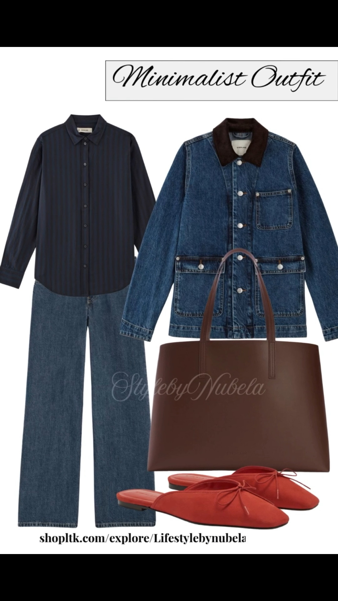 All on Sale 25% off: Spring Outfit ~Denim on Denim Jeans with leather Tote Bag 🤍#MinimalistStyle #Style #EffortlessChic #LTKFashion

#LTKStyleTip #LTKSpringSale #LTKSaleAlert