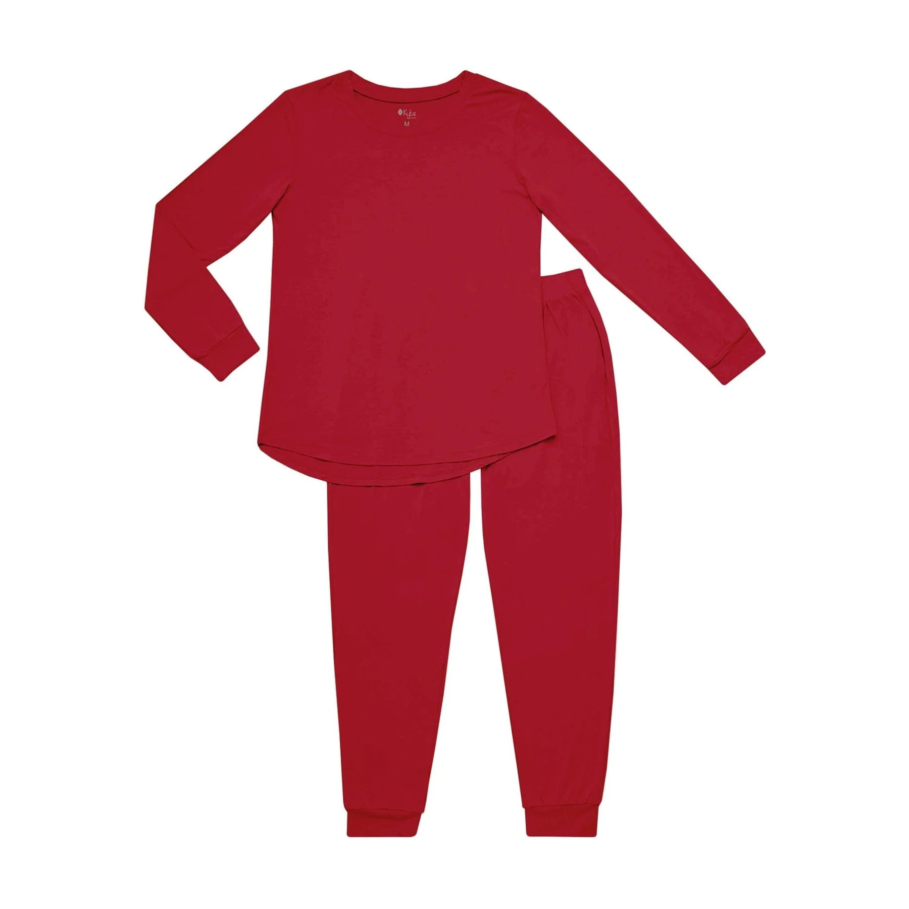 Women's Jogger Pajama Set in Cardinal | Kyte BABY