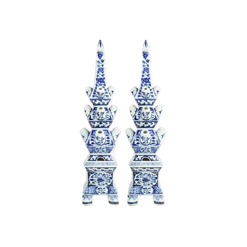 Gravesham Orginial Blue and White Tulipiere Large | Wayfair North America