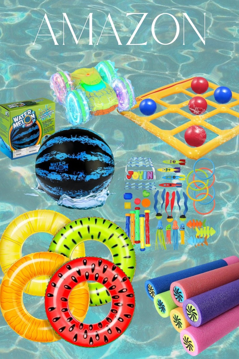 Kids pool toys from Amazonn

#LTKKids #LTKSeasonal #LTKFindsUnder50