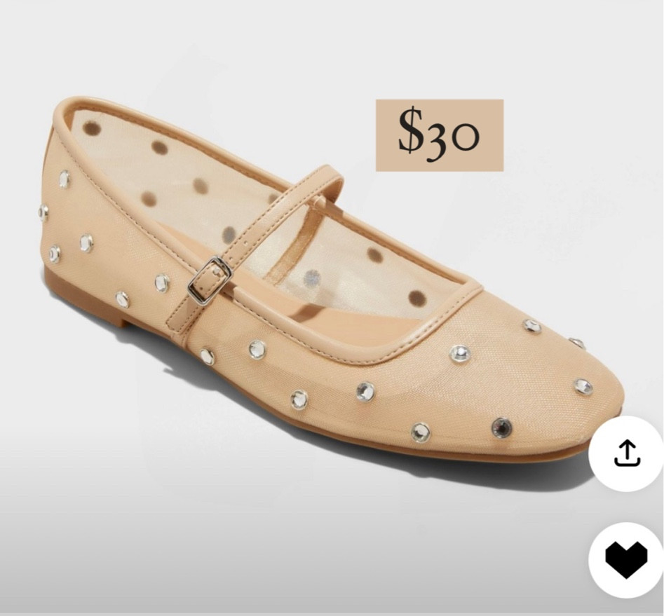 Ballet flats, gem embellished ballet flats, shoe trend, Target shoes

#LTKxTarget #LTKfindsunder50 #LTKshoecrush