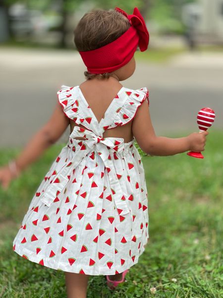 Little girl watermelon dress / one in a melon party / watermelon party / 

#LTKGiftGuide #LTKParties #LTKKids