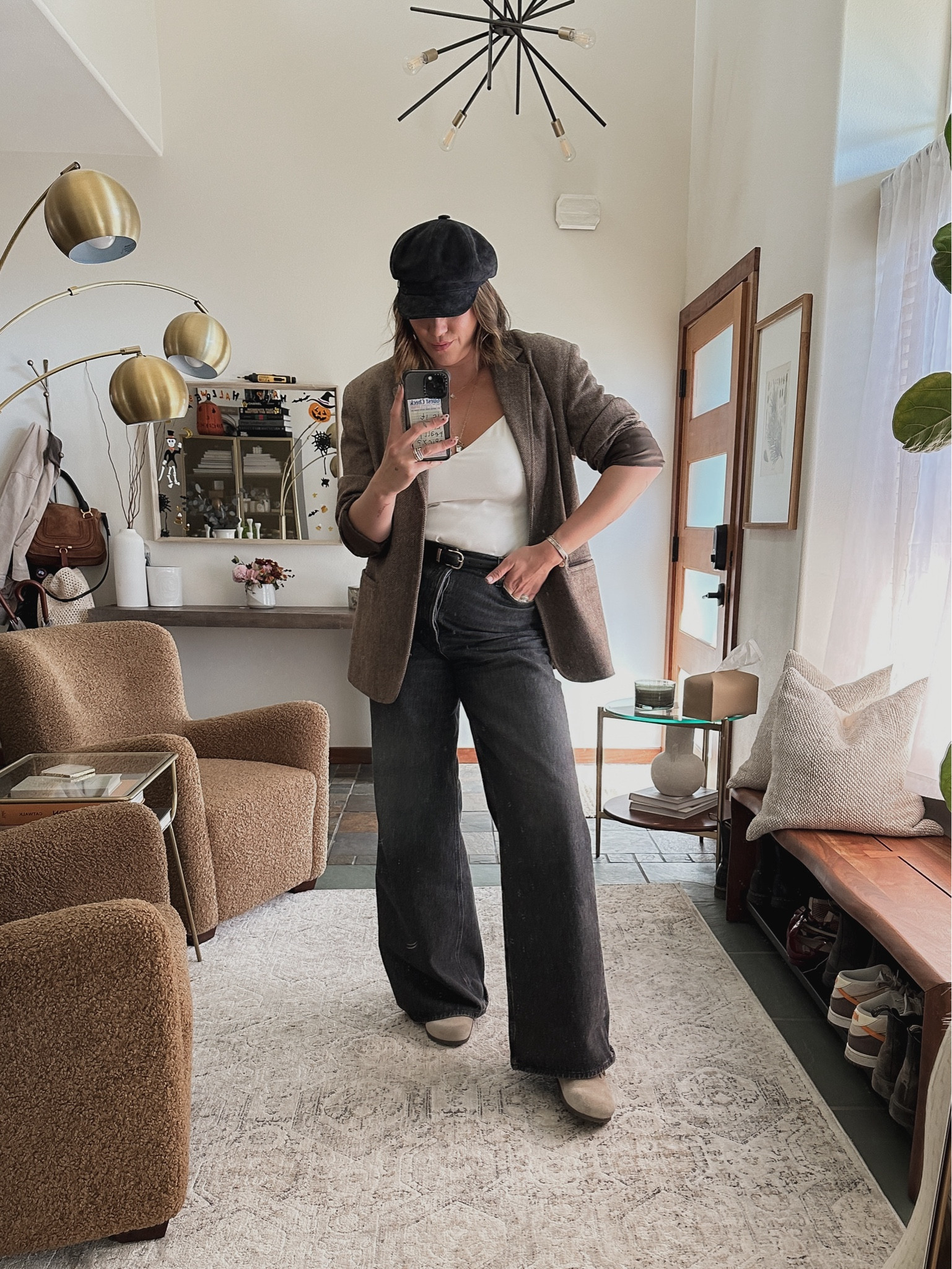 life before the hat < after the hat

#LTKStyleTip #LTKMidsize #LTKHome