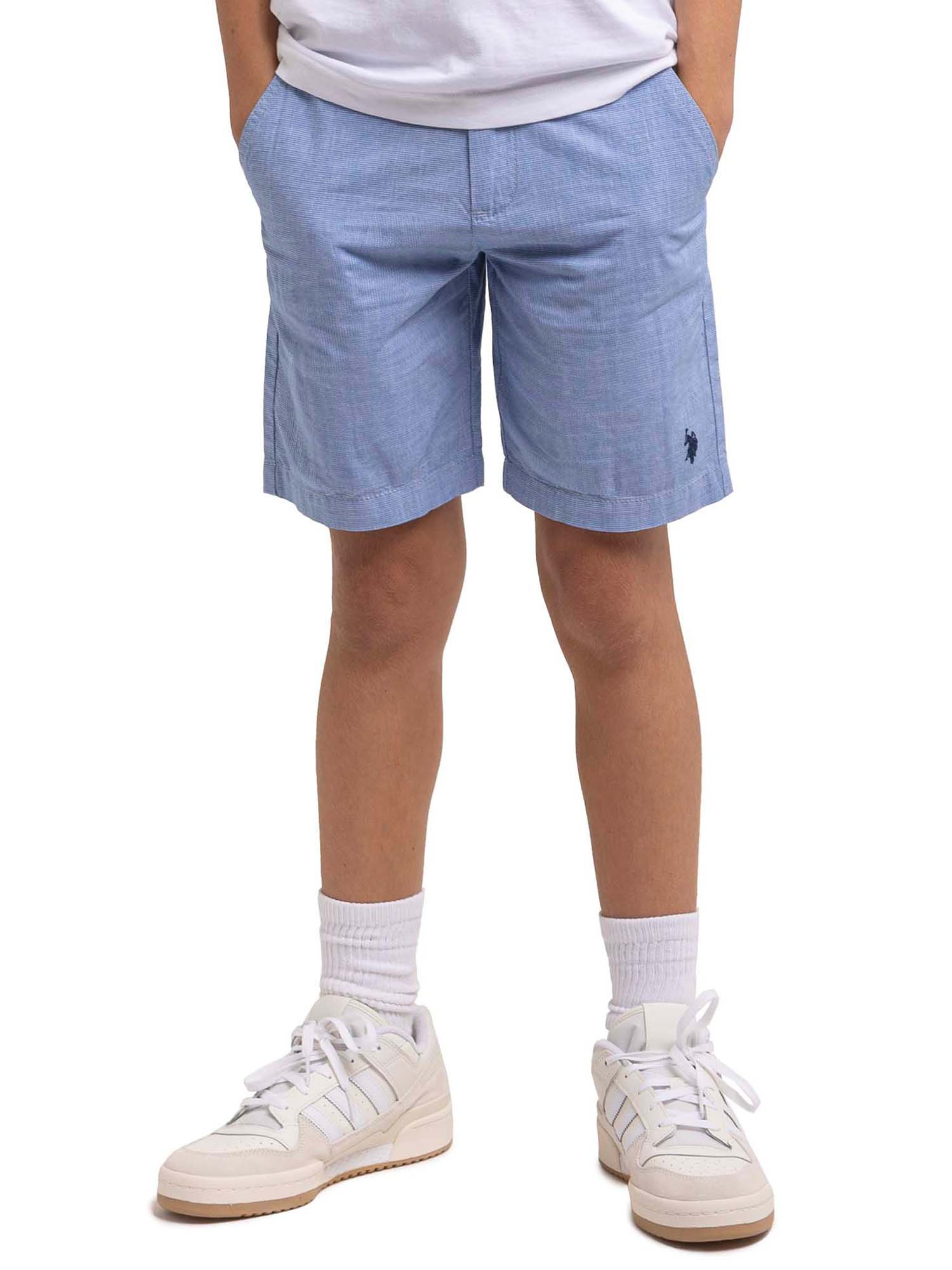 U.S. Polo Assn. Boys Twill Hartford Short, Sizes 4-18 - Walmart.com | Walmart (US)