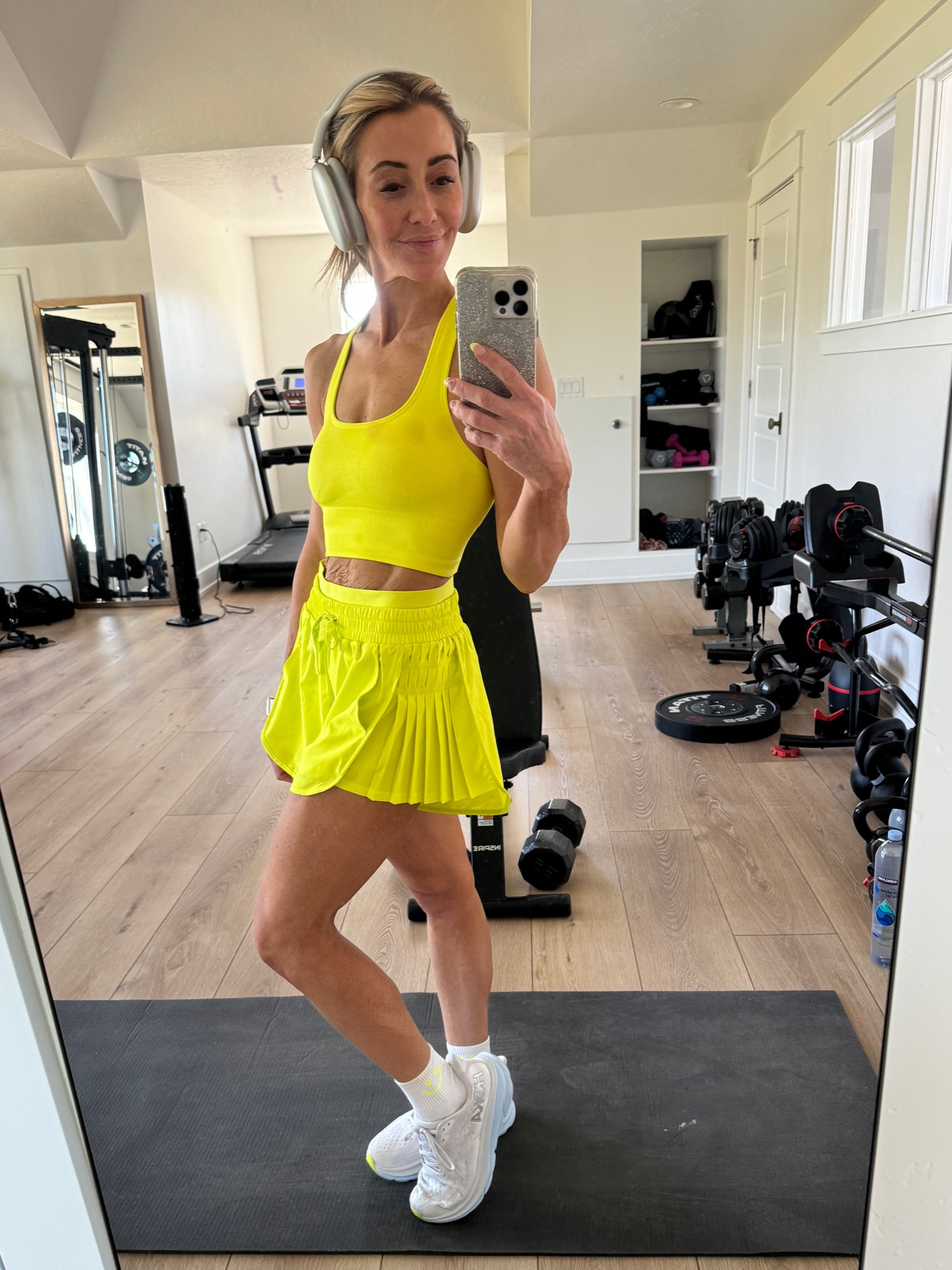 Workout ootd! My top is sold out but linking one similar in the same color!! 💛

#LTKFitness #LTKStyleTip #LTKActive