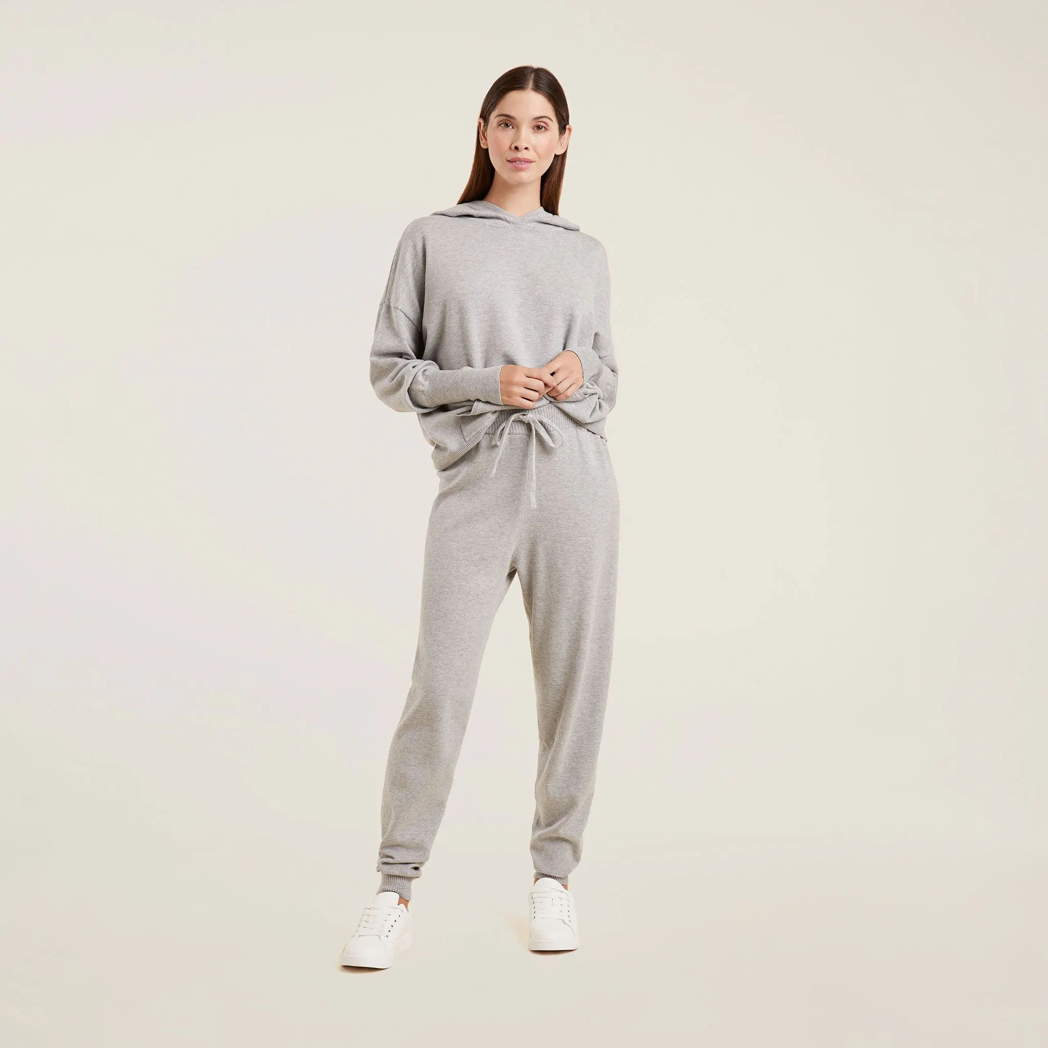 Luxe Knit Jogger | Heather Grey - nuuds | nuuds