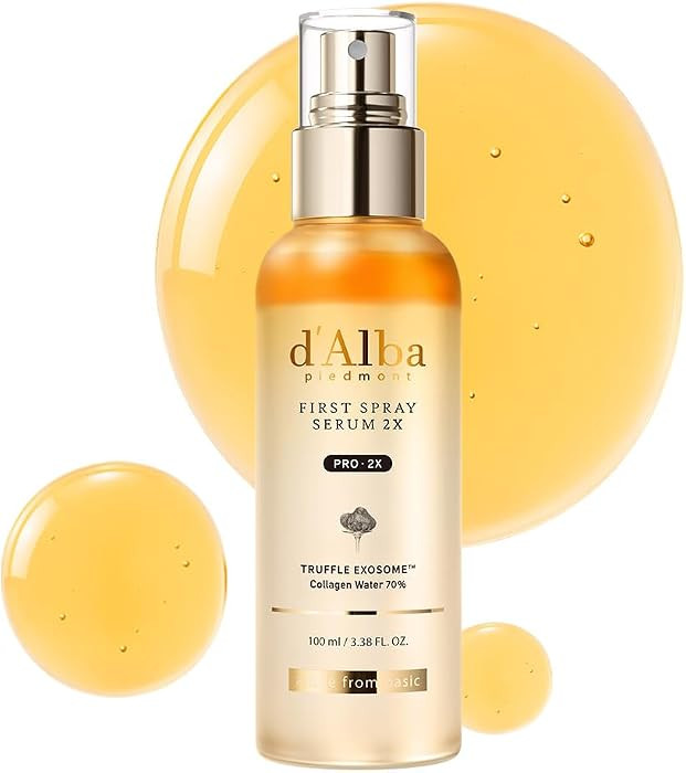 d'alba Piedmont White Truffle First Spray serum Pro 2X Peptide (3.38 fl oz) | Amazon (US)
