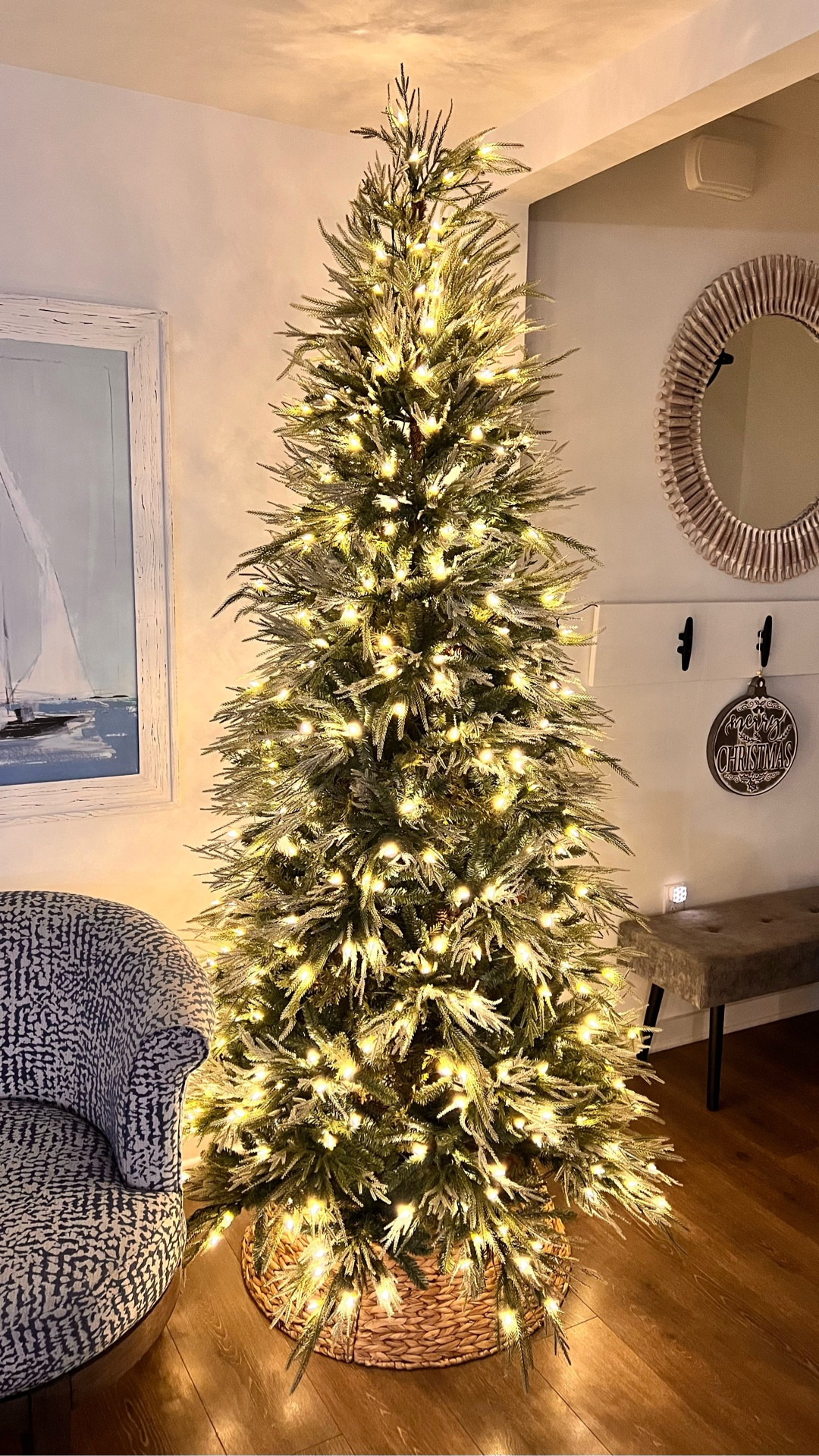 Wayfair holiday decor 🌲 This tree is gorgeous !!!  This year I’m displaying with no ornaments… classic & simple ❤️ 

#LTKSeasonal #LTKHoliday #LTKHome