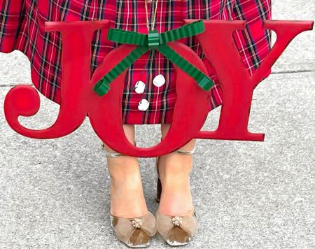 My Heels are bringing Joy! 

Plush Velvet, Tulle Bow with Ornament Center & a Stone buckle. They’re also incredibly cushioned! 

My Red Plaid Dress is old JCrew Factory. Linked this years. It’s in Clearance! 

Sam Edelman. Dillards. Nordstrom. Holiday Outfits  

#LTKstyletip #LTKHoliday #LTKshoecrush