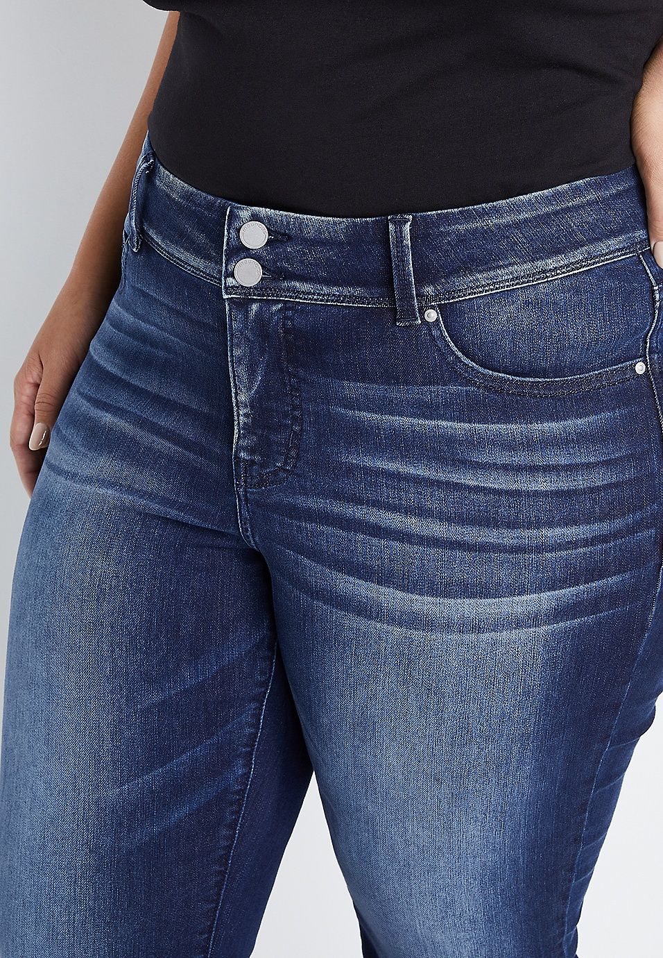 Plus Size m jeans by maurices™ Everflex™ Flare Mid Rise Jean | Maurices