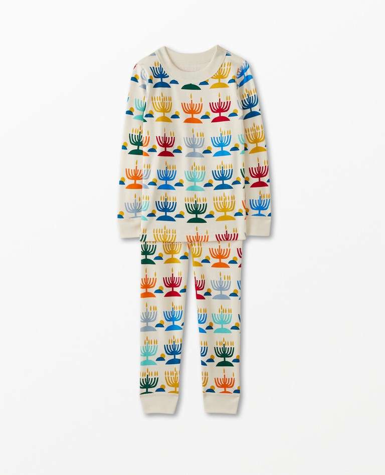 Holiday Print Long John Pajama Set | Hanna Andersson
