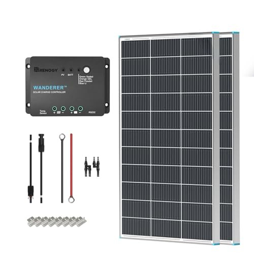 Renogy 200W 12V solar panel starter kit