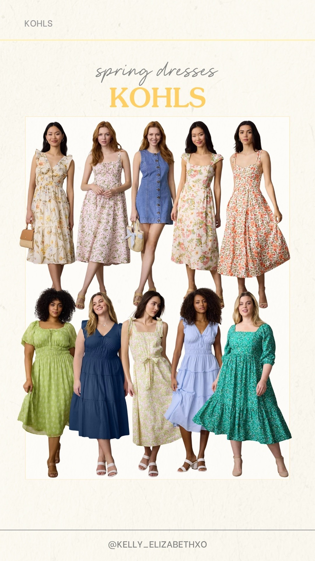 Spring dresses from Kohls 🌸

#LTKSeasonal #LTKMidsize