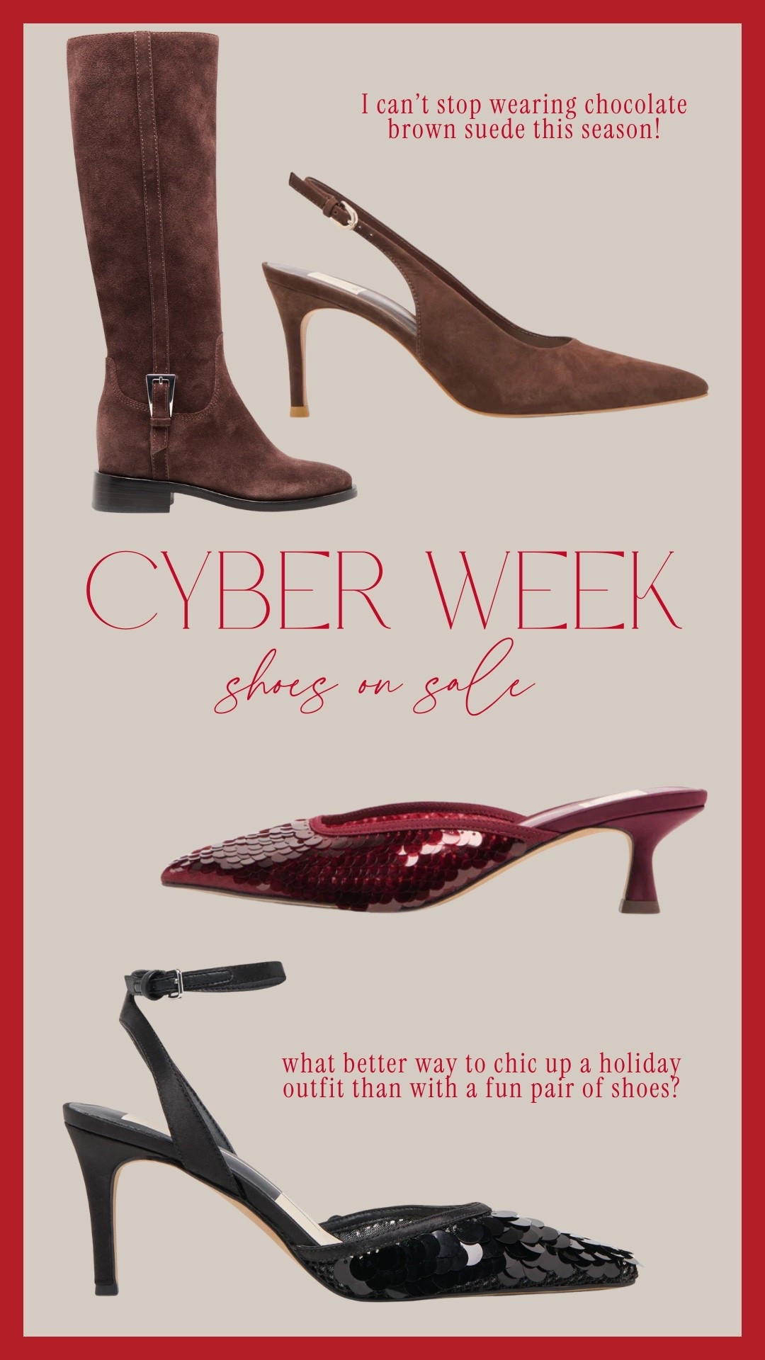 30% off with code BLACKFRIDAY. I just grabbed all of these in my true size! Fall and holiday shoes 

#LTKCyberWeek #LTKHoliday #LTKSaleAlert
