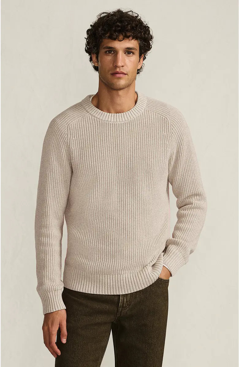 Lands' End Drifter Cotton Crewneck Sweater | Nordstrom | Nordstrom