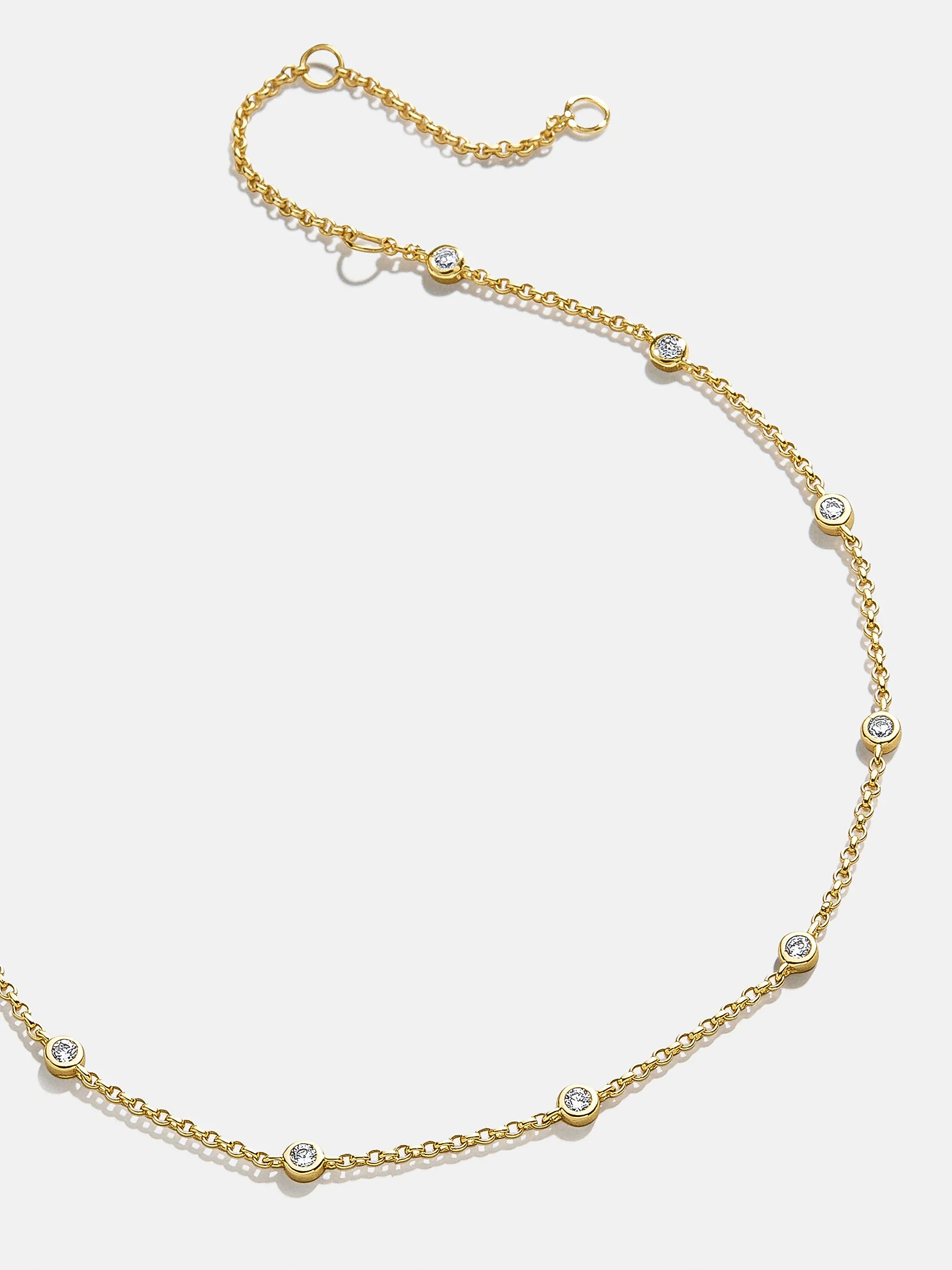 Yasmine 18K Gold Anklet | BaubleBar (US)