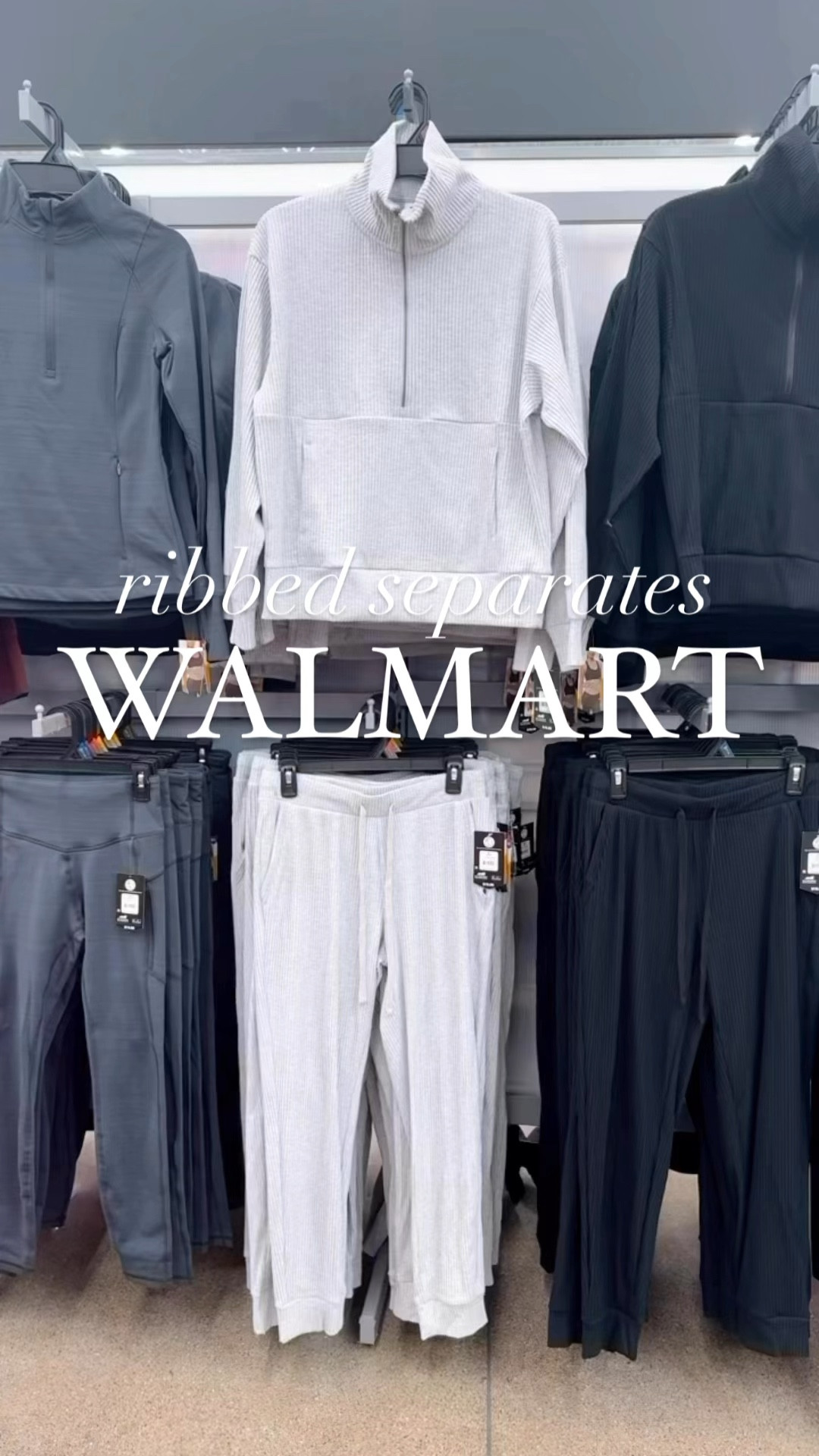 I’m such a fan of a matching set so I fell in love with these ribbed pieces that are sold as separates!!!! Sooooo nice!!!
⬇️⬇️⬇️
Wearing my true size small in both. 
Shoes TTS

#LTKFindsUnder50 #LTKFitness #LTKVideo