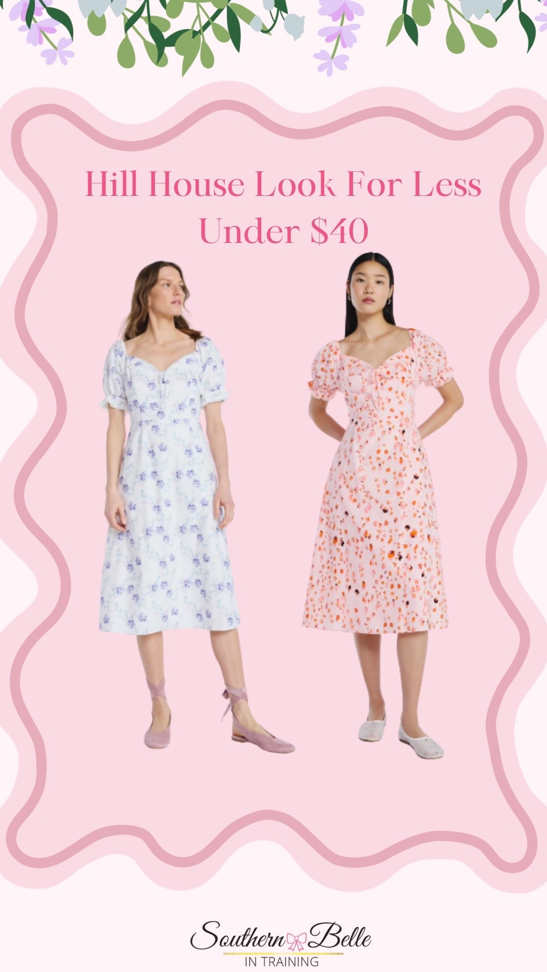 Hill House dupe || Hill House Look for Less || Spring dress

#LTKSeasonal
