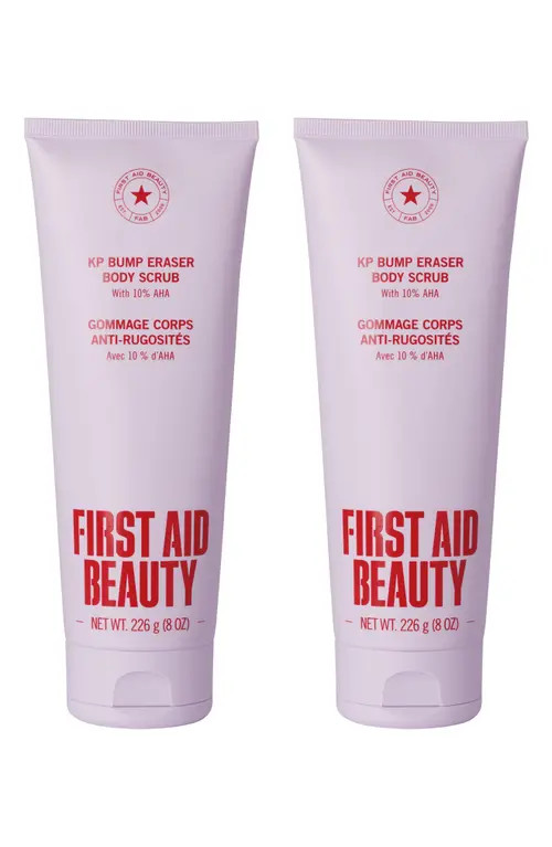 First Aid Beauty KP Bump Eraser Body Scrub 10% AHA - Polished Radiance Duo $60 Value at Nordstrom | Nordstrom