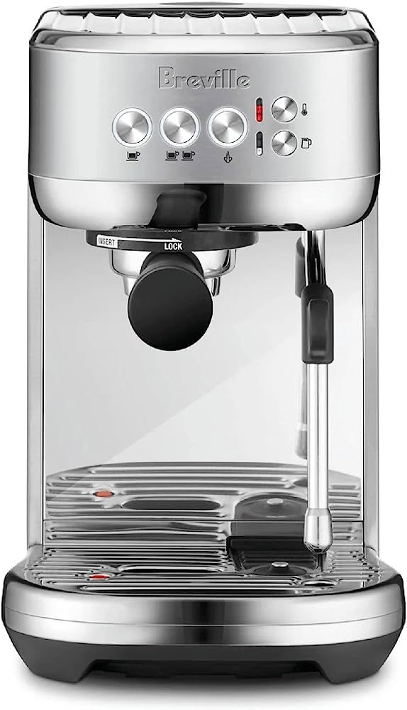 Breville Bambino Plus Espresso Machine,64 Fluid Ounces, Brushed Stainless Steel, BES500BSS | Amazon (US)