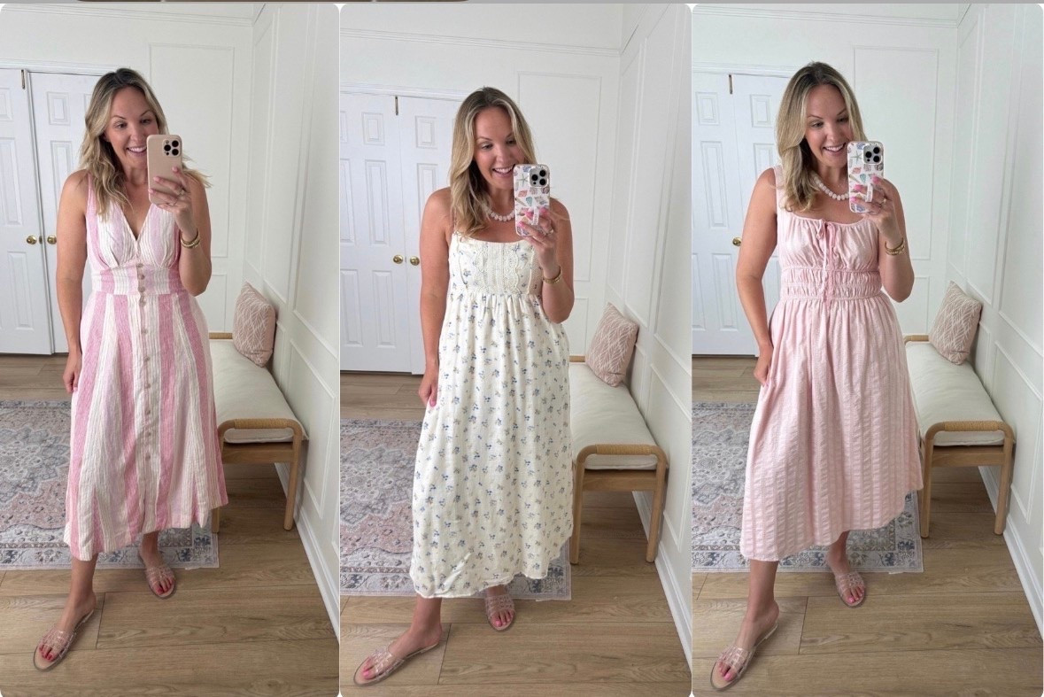 These Target dresses are on sale for 40% off!! 🎉 I wear a med! 
fb

#LTKSeasonal #LTKSaleAlert #LTKMidsize