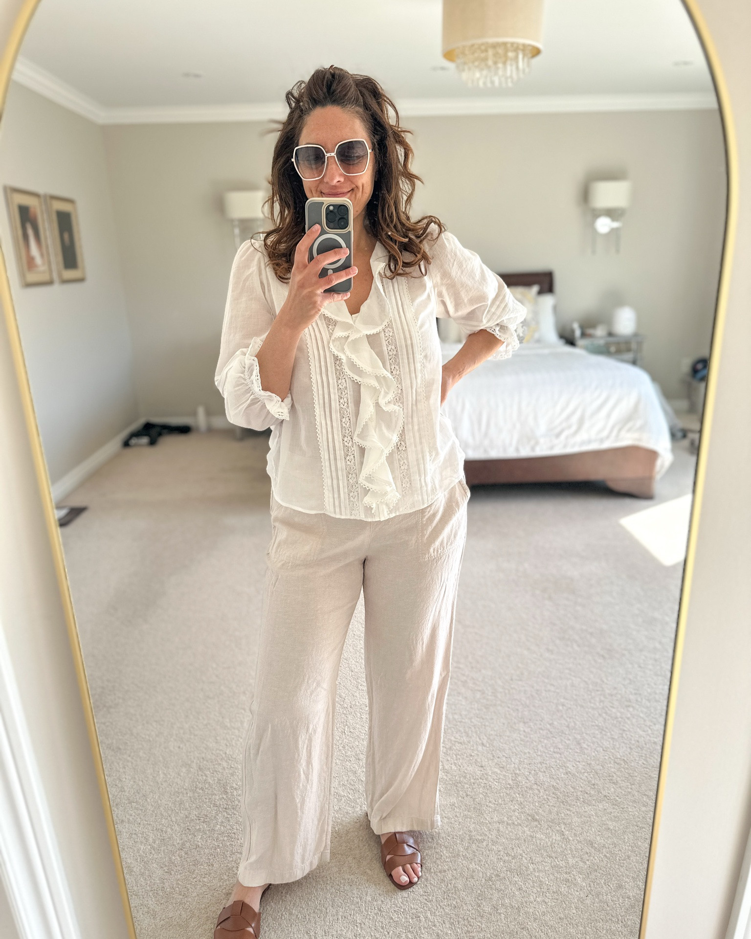 The “it blouse” for Spring- By 49 you know not every trend is for you but it’s worth trying to find a version that feels right to you if you want to participate!

#LTKover50style #LTKmidsize #LTKcanada