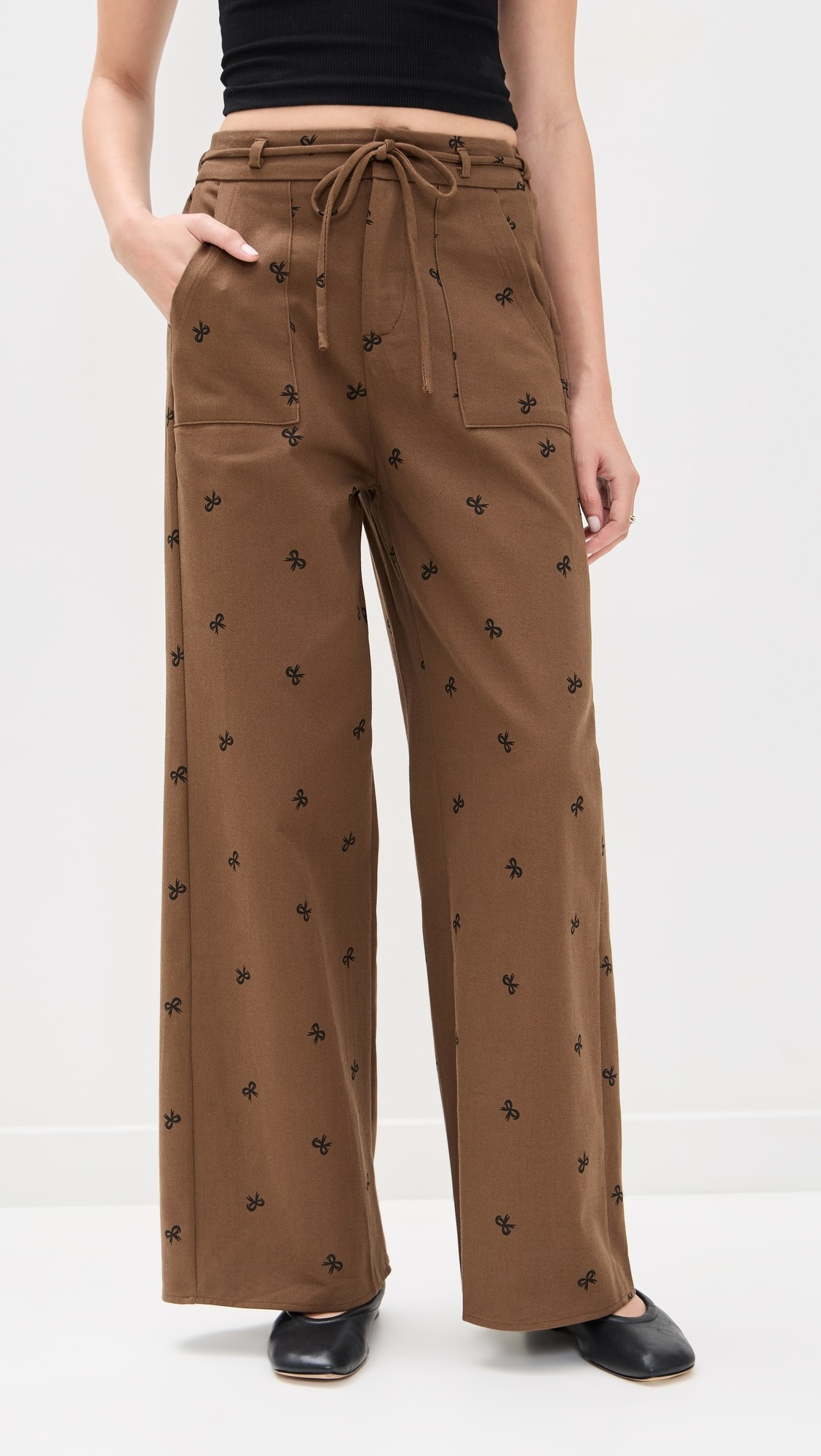 Bow Pattern Pants | Shopbop