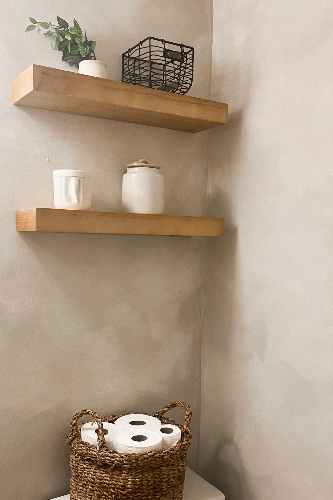 Guest Bathroom Renovation 
#guestbath #bathtoom #smallbath #bathorganozayion #targethome #homedexor 

#LTKunder100 #LTKFind #LTKhome