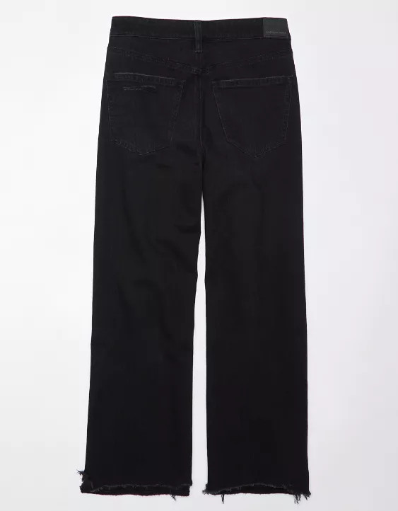 AE Strigid Super High-Waisted Baggy Wide-Leg Ankle Jean | American Eagle Outfitters (US & CA)